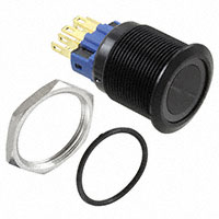 E-Switch - PV7F2Y011-3R4 - SWITCH PUSHBUTTON DPST 2A 48V