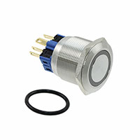 E-Switch - PV8F2V0SS-341 - SWITCH PUSHBUTTON 4PST 2A 36V