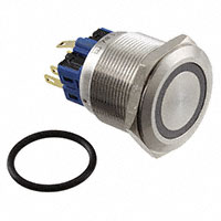 E-Switch - PV8F2T0SS-351 - SWITCH PUSHBUTTON DPST 2A 36V