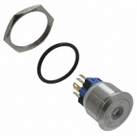 E-Switch - PV8F2Y0SS-225 - SWITCH PUSHBUTTON DPST 2A 36V