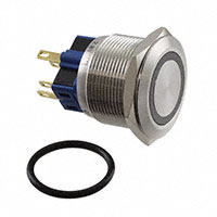 E-Switch - PV8F2Y0SS-341 - SWITCH PUSHBUTTON DPST 2A 36V