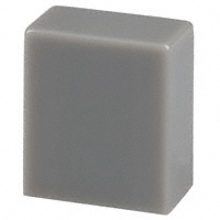 E-Switch - TACGRY - CAP PUSHBUTTON RECTANGULAR GRAY