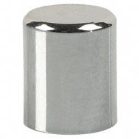 E-Switch - TAGCHR - CAP PUSHBUTTON ROUND CHROME