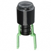 E-Switch - TH201-GRN - CAP PUSHBUTTON ROUND GREEN