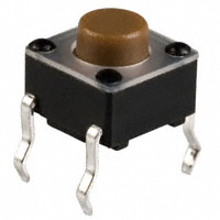 E-Switch - TL1105AF100Q - SWITCH TACTILE SPST-NO 0.05A 12V