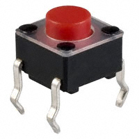 E-Switch - TL1105AF250Q - SWITCH TACTILE SPST-NO 0.05A 12V