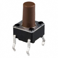E-Switch - TL1105BF100Q - SWITCH TACTILE SPST-NO 0.05A 12V