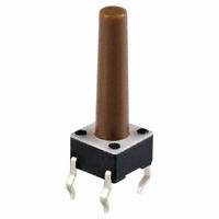 E-Switch - TL1105LF100Q - SWITCH TACTILE SPST-NO 0.05A 12V