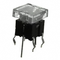 E-Switch - TL1240YQ1JCLR - SWITCH TACTILE SPST-NO 0.05A 12V