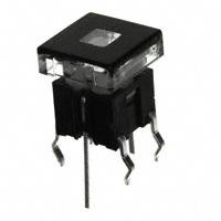 E-Switch - TL1240YQ2JBLK - SWITCH TACTILE SPST-NO 0.05A 12V