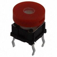 E-Switch - TL1265AQRRED - SWITCH TACTILE SPST-NO 0.05A 12V