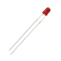 Everlight Electronics Co Ltd - HLMP-K150 - LED RED DIFF 3MM ROUND T/H