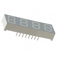 Everlight Electronics Co Ltd - MSQC4411C - LED 7-SEG CLOCK 4DIG CA GRN .4"