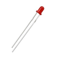 Everlight Electronics Co Ltd - MV50640 - LED RED DIFF 3MM ROUND T/H