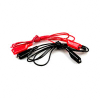 E-Z-Hook - 284M-36 R/B - LEAD TEST MINI-ALLIG 36" RED/BLK