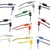 E-Z-Hook - 601W-36-S - TEST LEAD BANANA/GRAB 36" SET/10