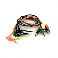 E-Z-Hook - 601XR-18 5B - TEST LEAD BANANA/GRAB 18" SET/5