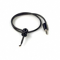 E-Z-Hook - 601XR-18 BLK - TEST LEAD BANANA TO GRABBER 18"