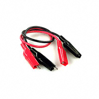 E-Z-Hook - 684-12 R/B - LEAD TEST ALLIG CLIP 12" RED/BLK