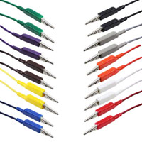 E-Z-Hook - 684-36-S - LEAD TEST ALLIG CLIP 36" SET/10