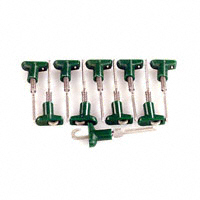 E-Z-Hook - 81-1-S GRN - TERMINAL NAILCLIP STD 10PK GRN