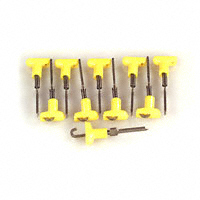 E-Z-Hook - 81-1-S YEL - TERMINAL NAILCLIP STD 10PK YLW