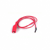 E-Z-Hook - 9173-24 RED - PATCHCORD SQ SCKT-ALLIG CLIP RED