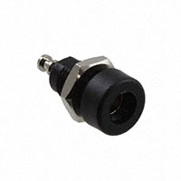 E-Z-Hook - 9284BLK - STD BANANA SOCKET PNL MNT BLACK