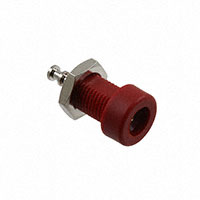 E-Z-Hook - 9284RED - STD BANANA SOCKET PNL MNT RED