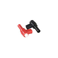 E-Z-Hook - 9302 R/B - PLUG BANA STD RT ANGLE SHROUDED