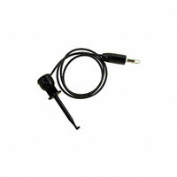 E-Z-Hook - BX1W-18 BLK - TEST LEAD BANANA TO GRABBER 18"