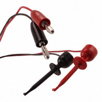 E-Z-Hook - BX1W-36R/B - TEST LEAD BANANA/GRABBER 36" 2PC