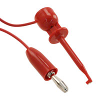 E-Z-Hook - BX1W-36RED - TEST LEAD BANANA TO GRABBER 36"