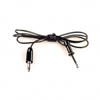 E-Z-Hook - BXM-36BLK - TEST LEAD BANANA TO GRABBER 36"