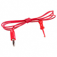 E-Z-Hook - BXM-36RED - TEST LEAD BANANA TO GRABBER 36"
