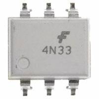 Fairchild/ON Semiconductor - 4N33SR2M - OPTOISO 4.17KV DARL W/BASE 6SMD