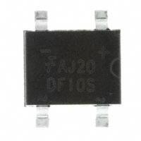 Fairchild/ON Semiconductor - DF10S - IC RECT BRIDGE 1000V 1.5A 4-SMD