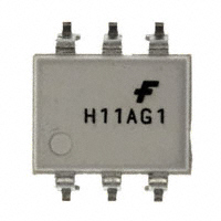 Fairchild/ON Semiconductor - H11AG1SR2M - OPTOISO 4.17KV TRANS W/BASE 6SMD