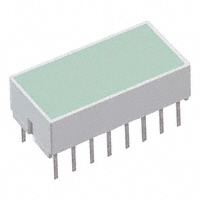 Fairchild/ON Semiconductor - HLMP2885 - LED LT BAR HI EFF GREEN 8LED DIP