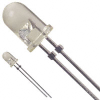 Fairchild/ON Semiconductor - HLMP3850A - LED YELLOW CLEAR 5MM ROUND T/H