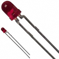 Fairchild/ON Semiconductor - HLMP1700 - LED RED DIFF 3MM ROUND T/H