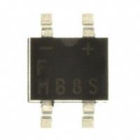 Fairchild/ON Semiconductor - MB8S - DIODE BRIDGE 0.5A 800V 4-SOIC