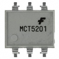Fairchild/ON Semiconductor - MCT5201SM - OPTOISO 7.5KV TRANS W/BASE 6SMD