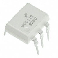 Fairchild/ON Semiconductor - MOC119M - OPTOISO 5.3KV DARLINGTON 6-DIP