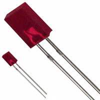 Fairchild/ON Semiconductor - MV57123 - LED RED DIFF 5X2MM RECT T/H