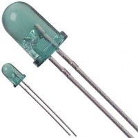 Fairchild/ON Semiconductor - MV5452 - LED GREEN CLEAR 5MM ROUND T/H