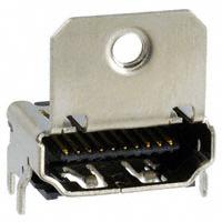 Amphenol FCI - 10029449-002TLF - CONN RCPT HDMI W/FLANGE R/A SMD