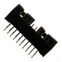 Amphenol FCI - 10056845-120LF - CONN HEADER 20POS PIP R/A 30GOLD