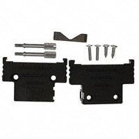 Amphenol FCI - 10070163-01LF - BACKSHELL DB15 STR PLASTIC BLACK