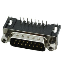 Amphenol FCI - 10090097-P154VLF - CONN D-SUB PLUG 15POS R/A SLDR